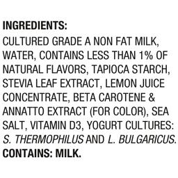 Ingredients Statement
