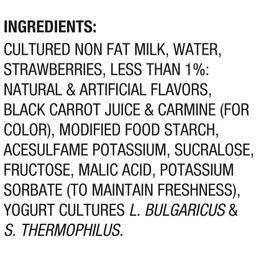 Ingredients Statement