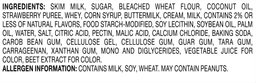 Ingredients Statement