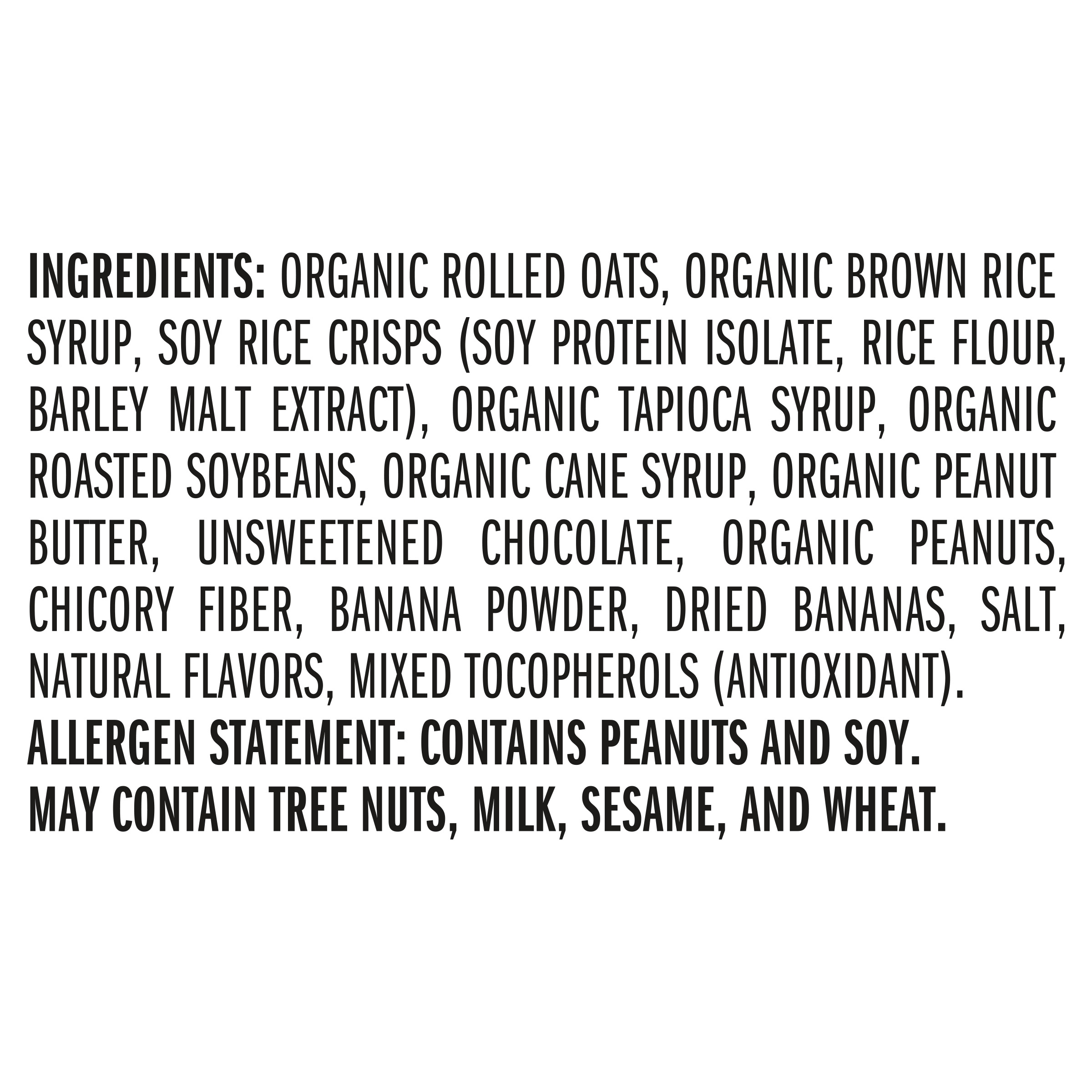 Ingredients Statement