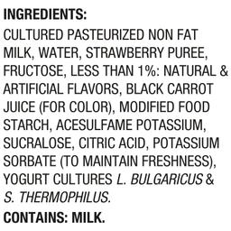 Ingredients Statement