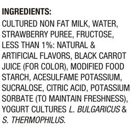 Ingredients Statement
