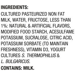 Ingredients Statement