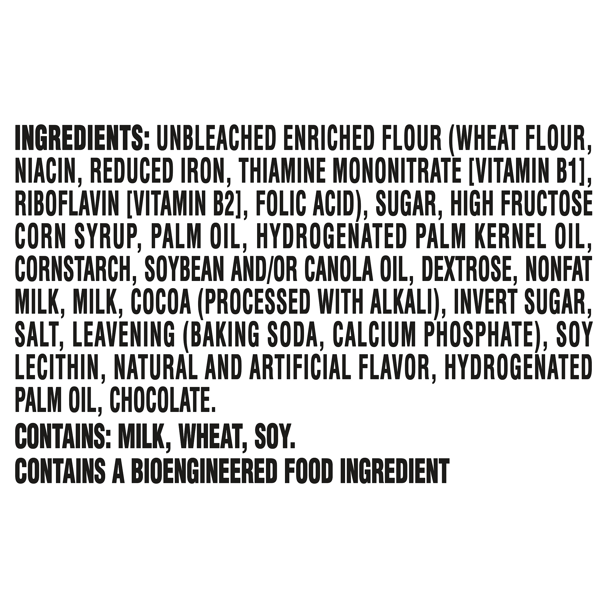 Ingredients Statement