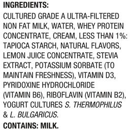 Ingredients Statement