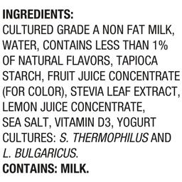 Ingredients Statement