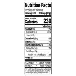 Nutrition facts