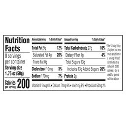 Nutrition facts