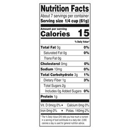 Nutrition facts