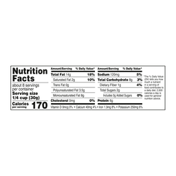 Nutrition facts