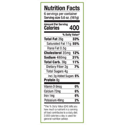 Nutrition facts