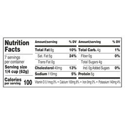 Nutrition facts