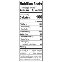 Nutrition facts