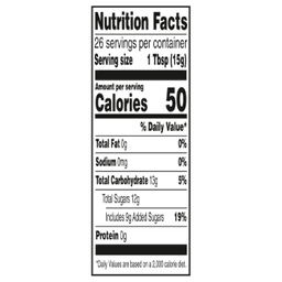 Nutrition facts