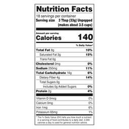 Nutrition facts