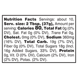 Nutrition facts