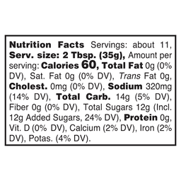 Nutrition facts