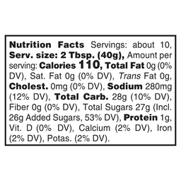 Nutrition facts