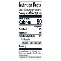 Nutrition facts