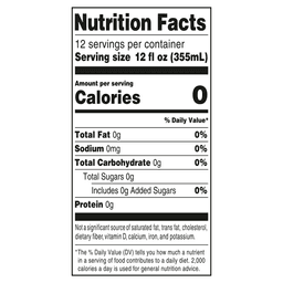 Nutrition facts