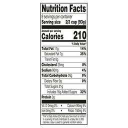 Nutrition facts
