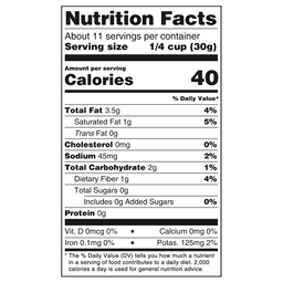 Nutrition facts