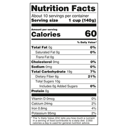 Nutrition facts