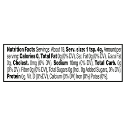Nutrition facts