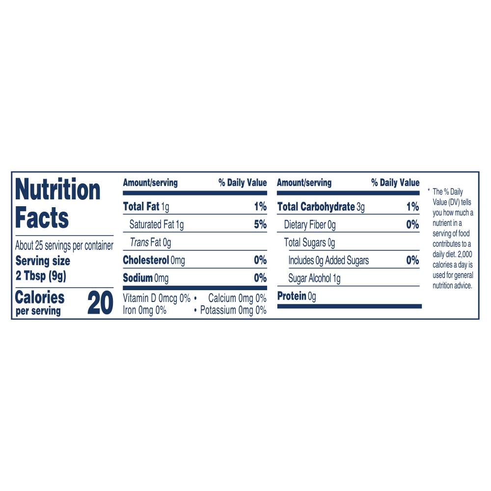 Nutrition facts