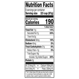 Nutrition facts