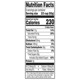 Nutrition facts