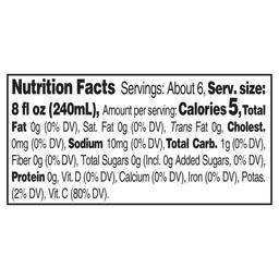 Nutrition facts