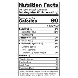 Nutrition facts