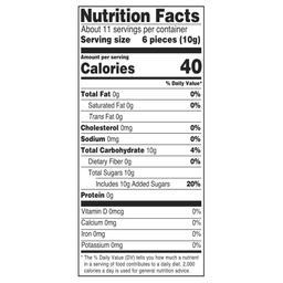 Nutrition facts