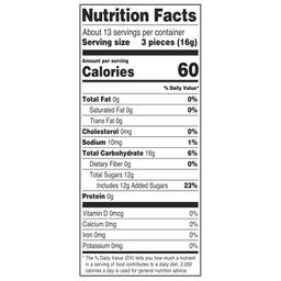 Nutrition facts