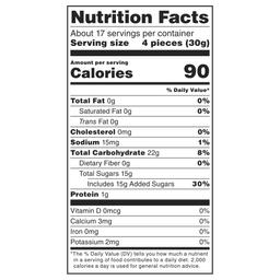 Nutrition facts