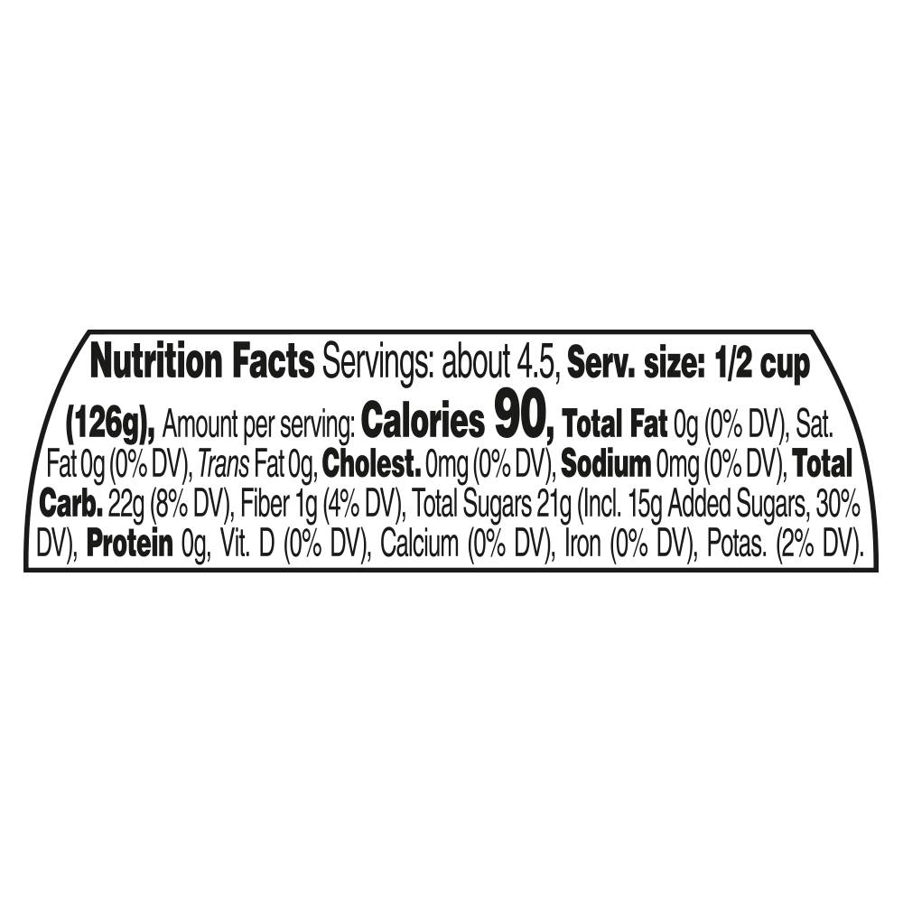 Nutrition facts