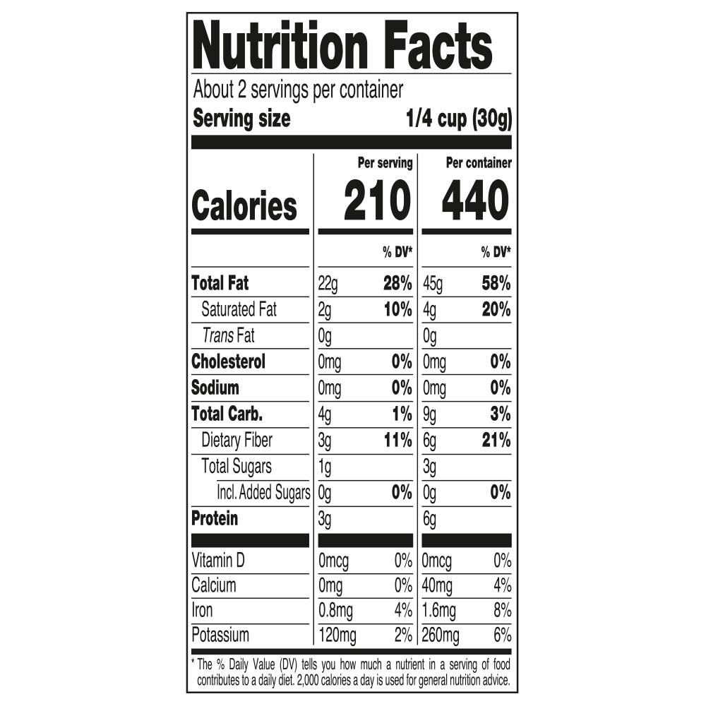 Nutrition facts