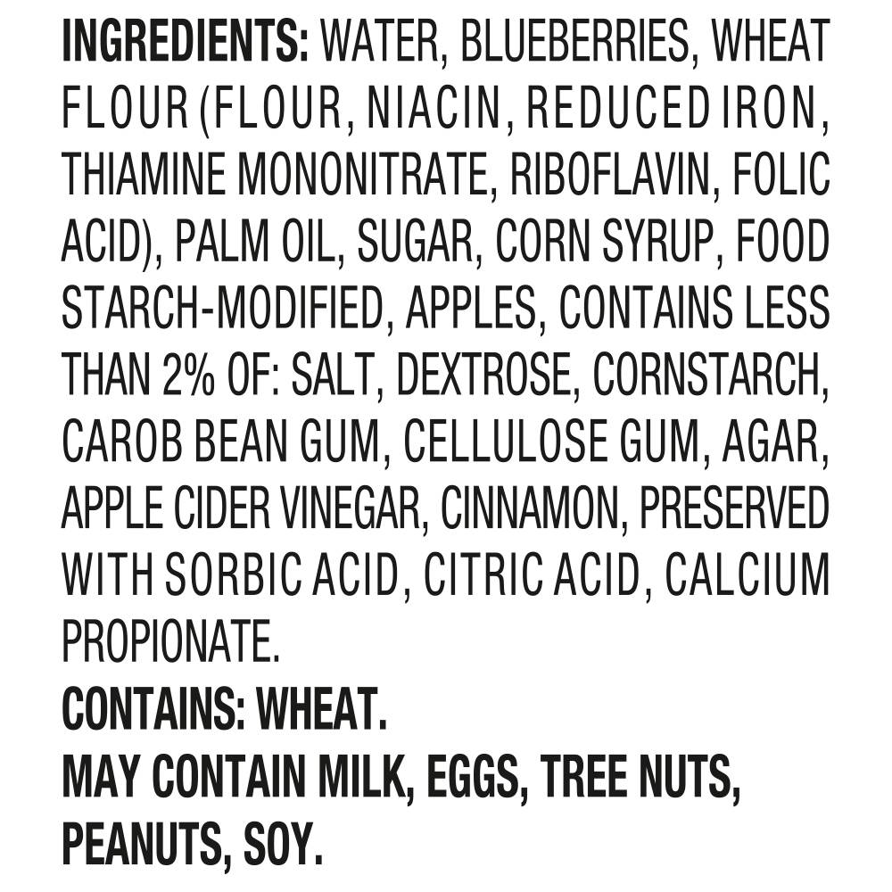 Ingredients Statement