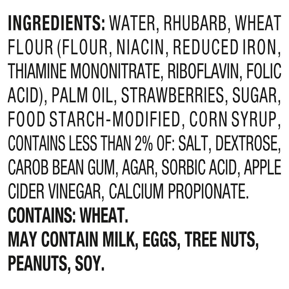 Ingredients Statement