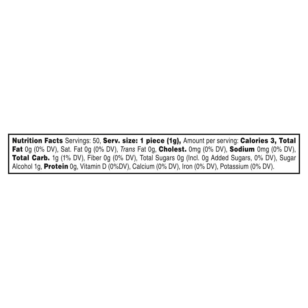 Nutrition facts