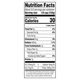 Nutrition facts