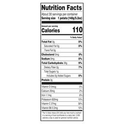 Nutrition facts