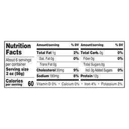 Nutrition facts