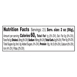 Nutrition facts