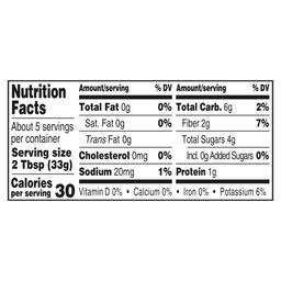 Nutrition facts