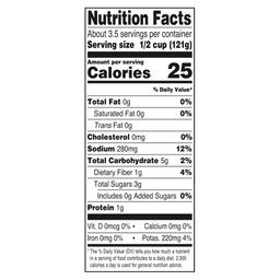 Nutrition facts