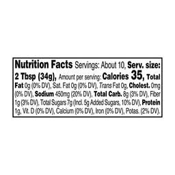 Nutrition facts