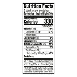 Nutrition facts