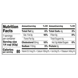 Nutrition facts